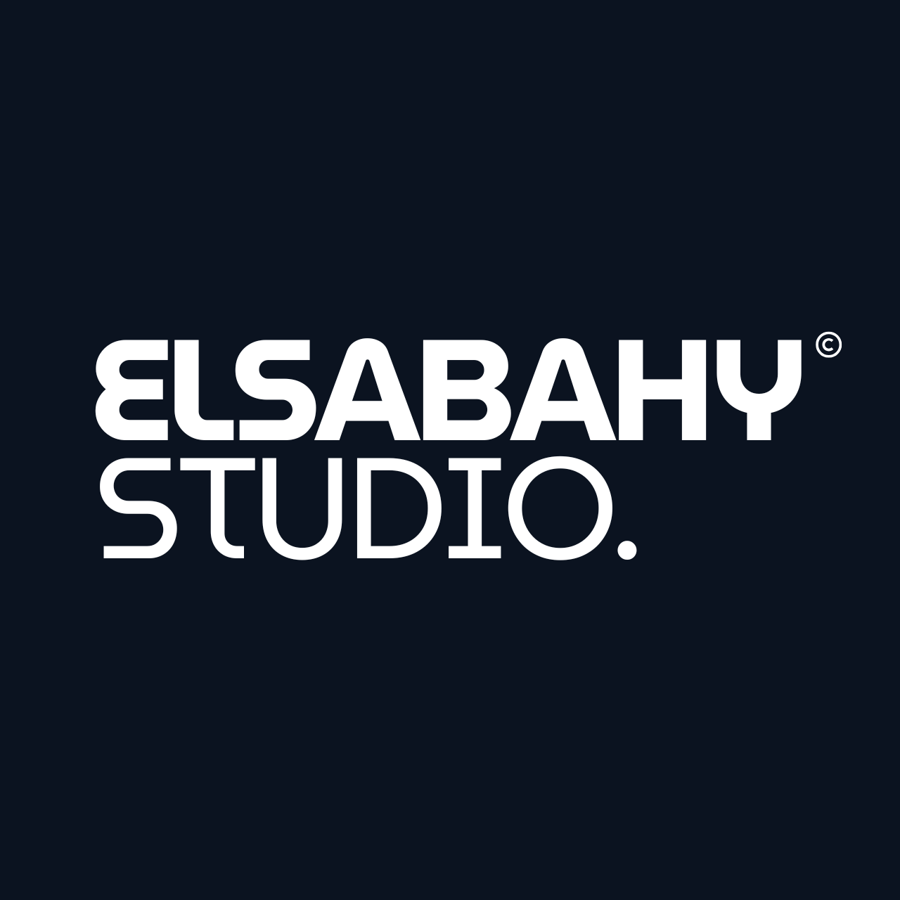 شعار استوديو الصباحي - عبدالرحمن الصباحي Graphic Designer